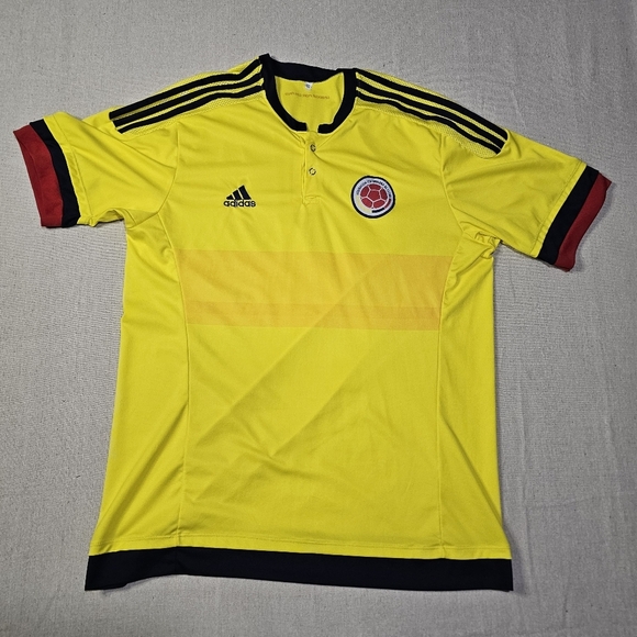 Seleccion De Colombia Federacion Colombiana De Futbol Soccer Jersey Size XXL - Picture 1 of 6